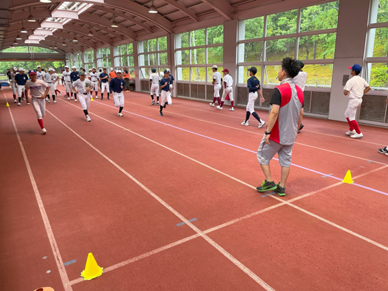 令和7年度 鳥取県東部地区中学3年生硬式野球体験会 1日目