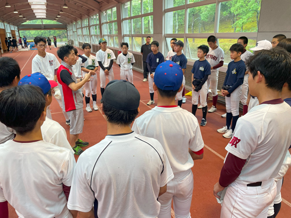 令和7年度 鳥取県東部地区中学3年生硬式野球体験会 1日目