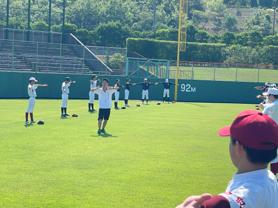 令和7年度 鳥取県東部地区中学3年生硬式野球体験会 2日目