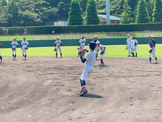 令和7年度 鳥取県東部地区中学3年生硬式野球体験会 2日目