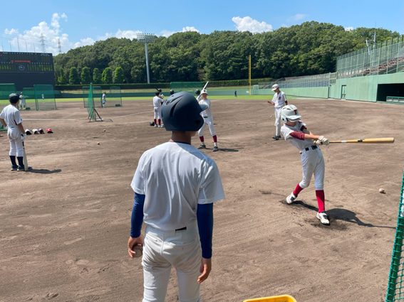令和7年度 鳥取県東部地区中学3年生硬式野球体験会 2日目